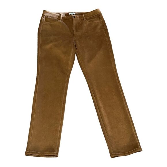 J. Jill Brown Soft Pants Size 8 📦 - Picture 1 of 11